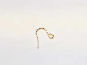14KGF ear wire shirt with loop , 14K gold filled , Sku # 435C(027)