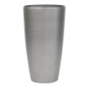 22.75" Fiber Resin Brush Metal Long Planter
