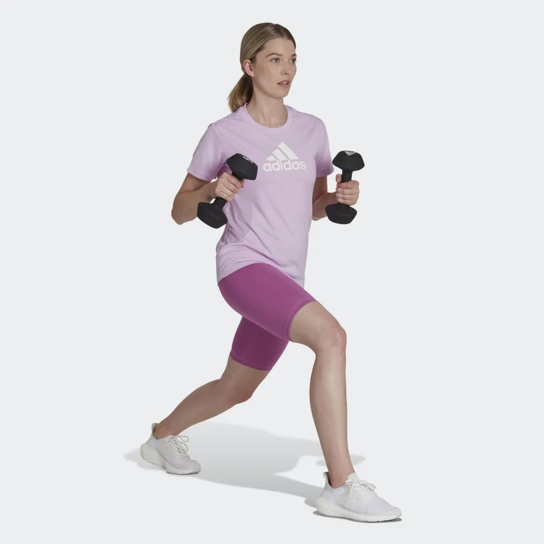 adidas Primeblue Designed 2 Move Logo Women's Sport Tee