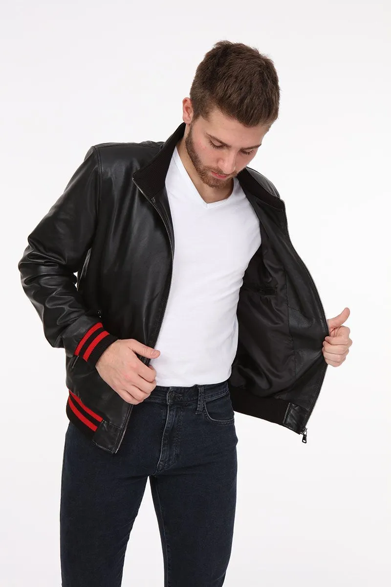 AILE Carlo Leather Jacket