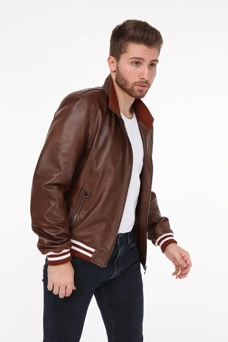 AILE Carlo Leather Jacket