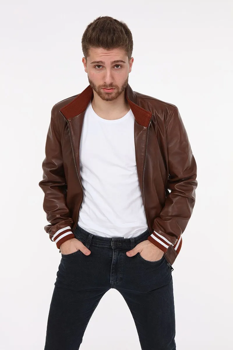 AILE Carlo Leather Jacket