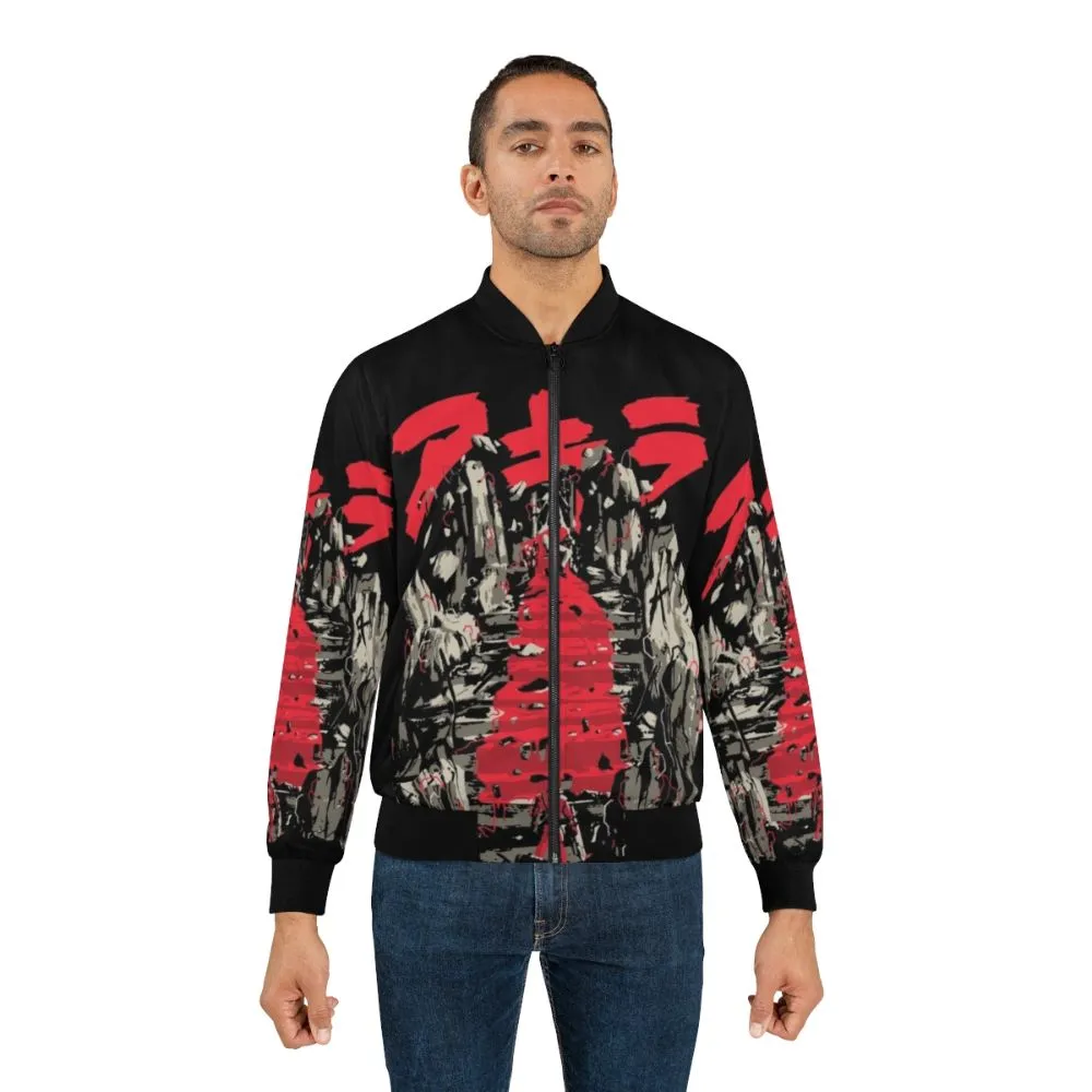 Akira Retro Bomber Jacket - Vintage Anime Apparel