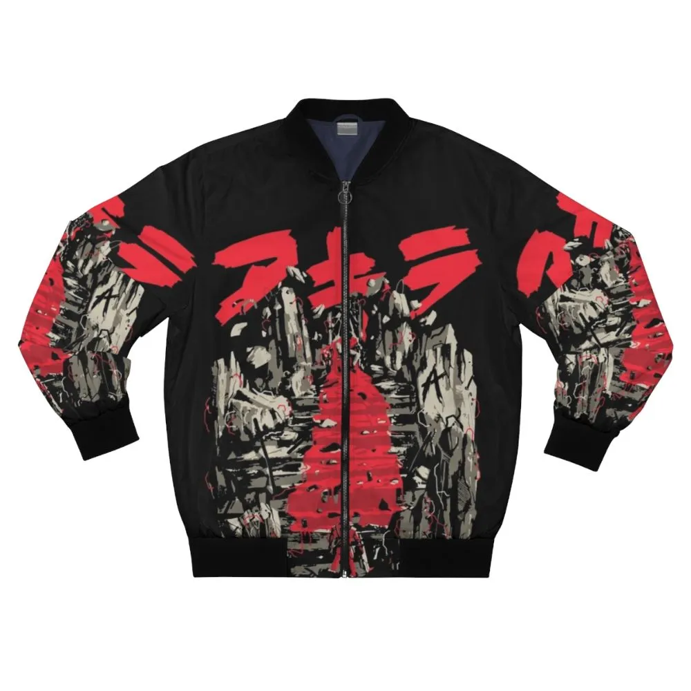 Akira Retro Bomber Jacket - Vintage Anime Apparel