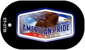 American Pride Metal Novelty Dog Tag Necklace DT-3735