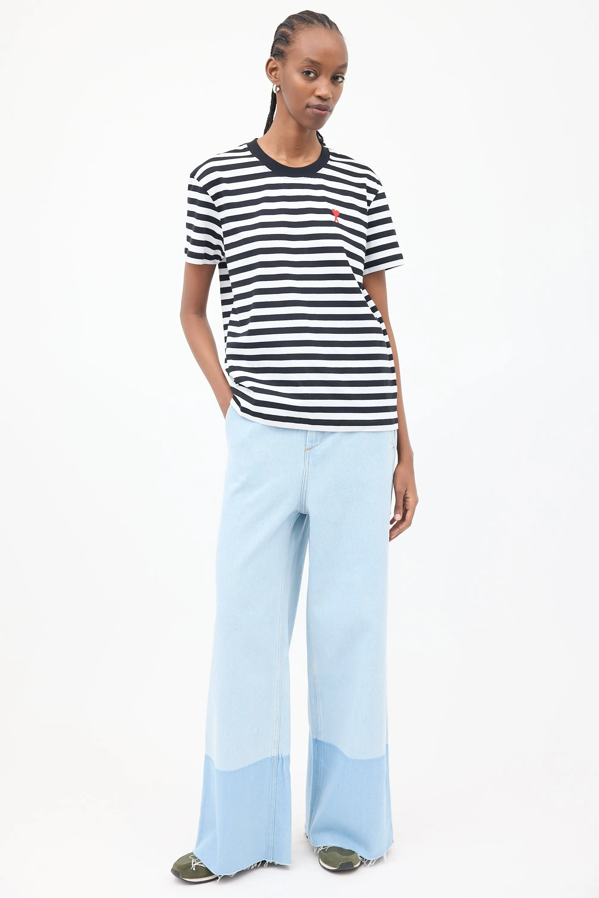 Ami De Coeur Striped T-Shirt