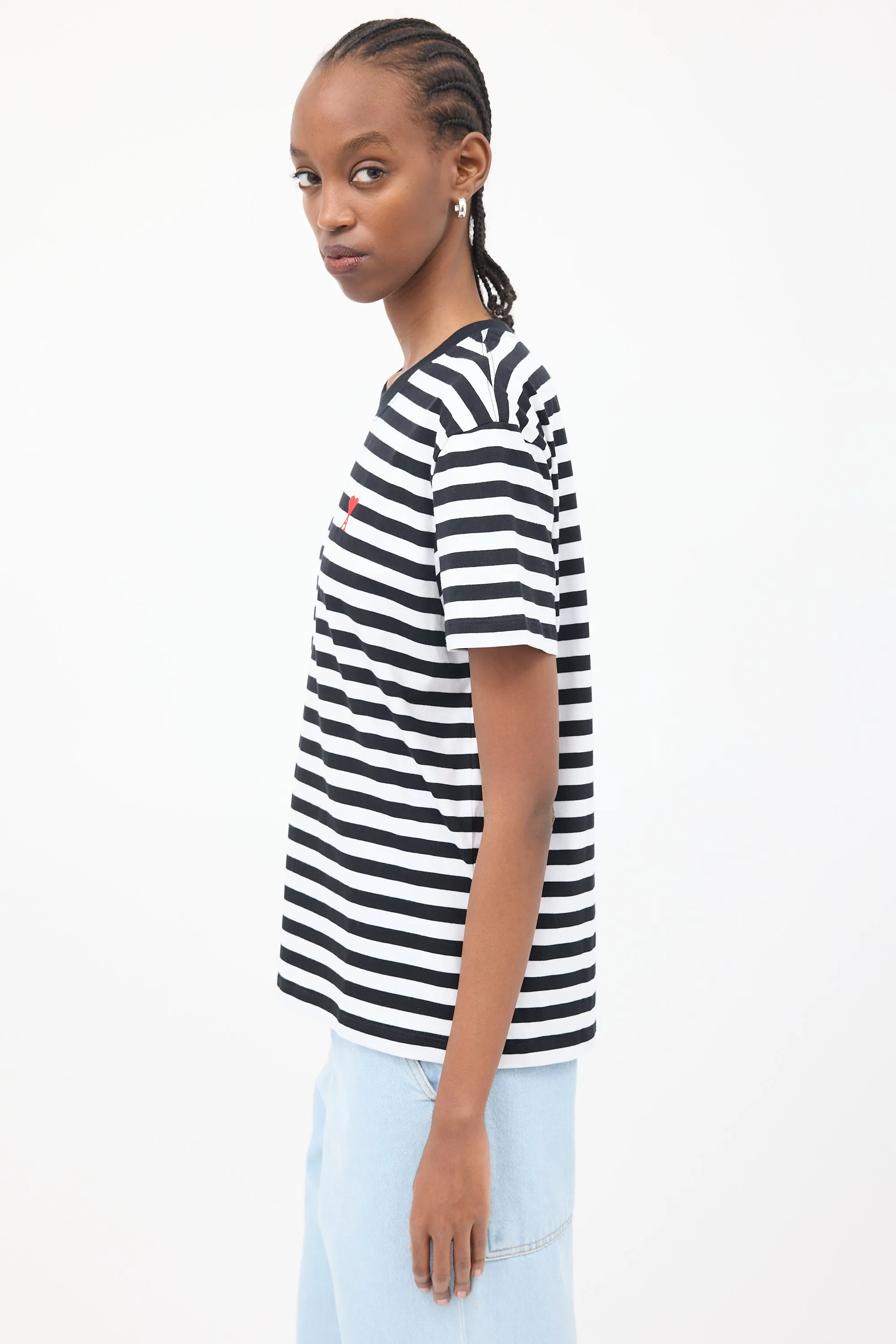 Ami De Coeur Striped T-Shirt