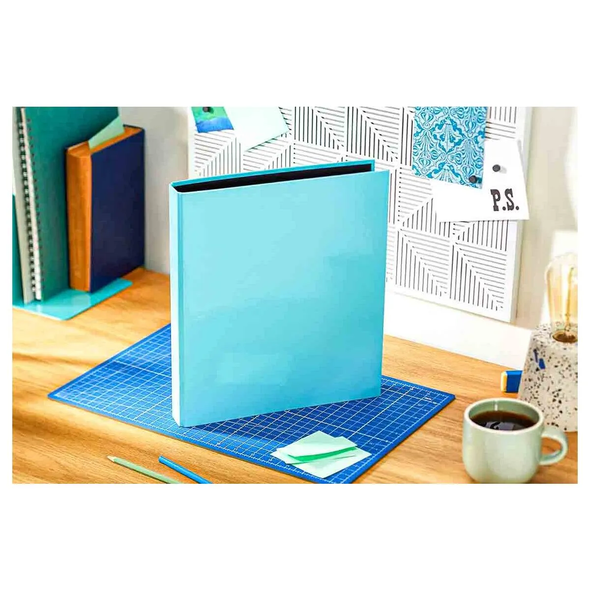 Aquarel Plastic Coated 2-Ring 25mm Binder (styles vary)