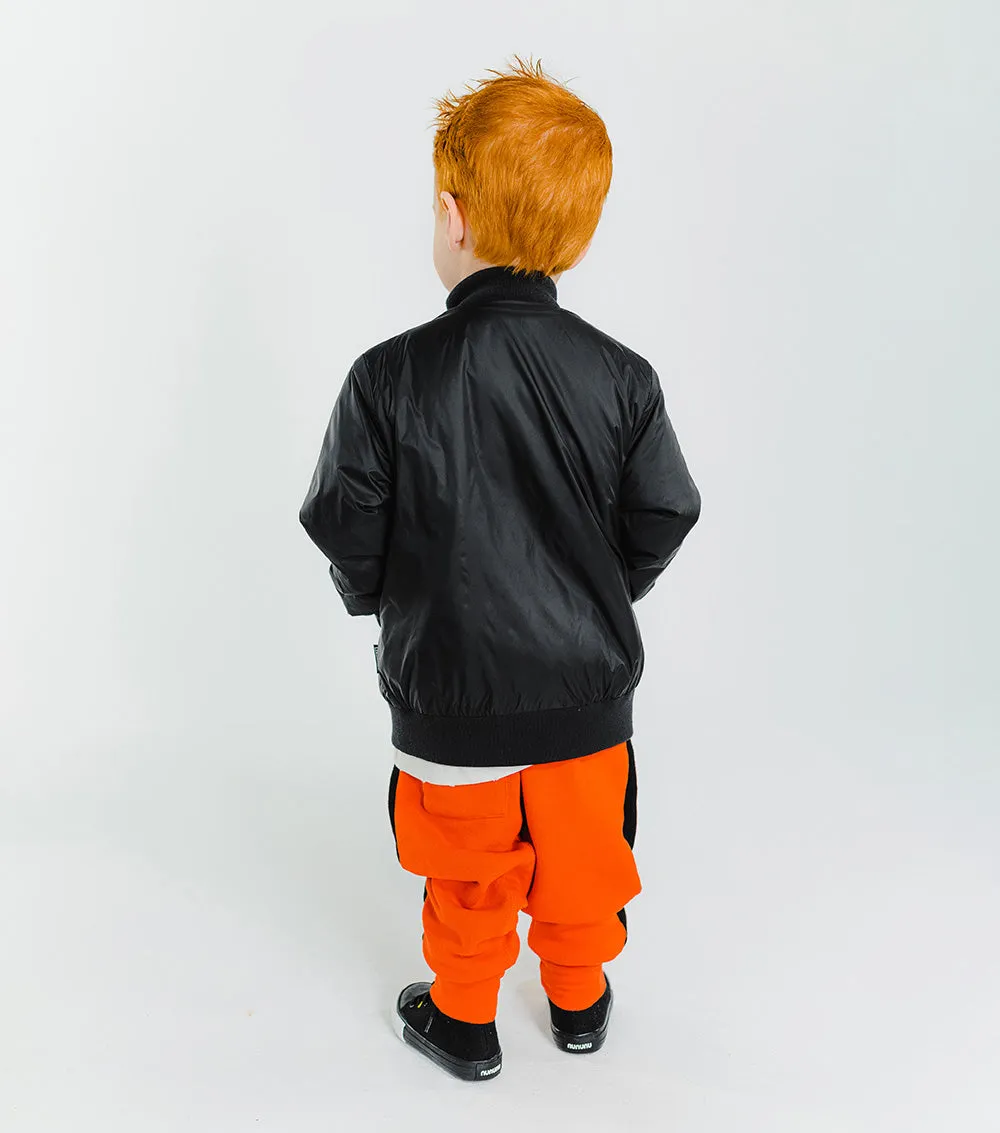 asymmetrical puffy jacket