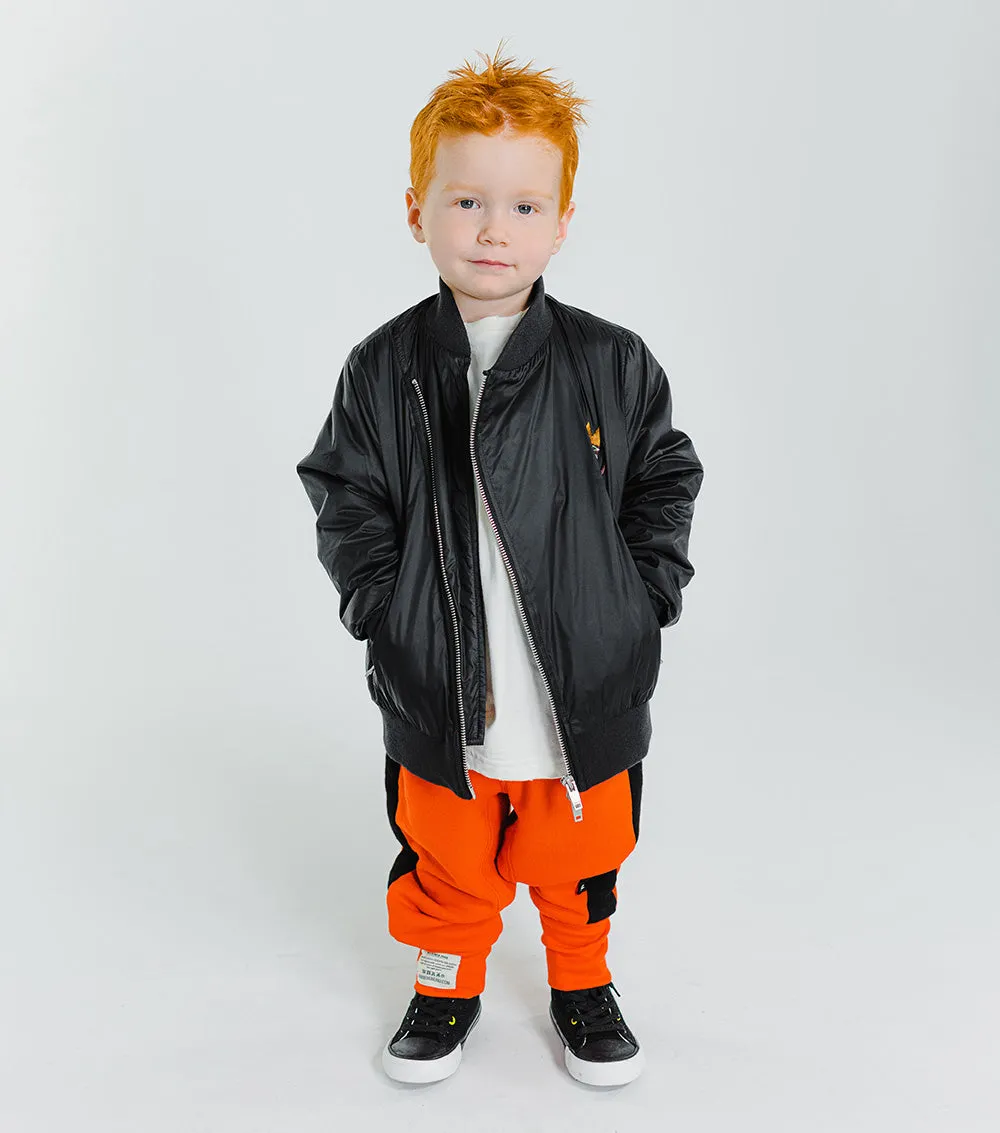 asymmetrical puffy jacket