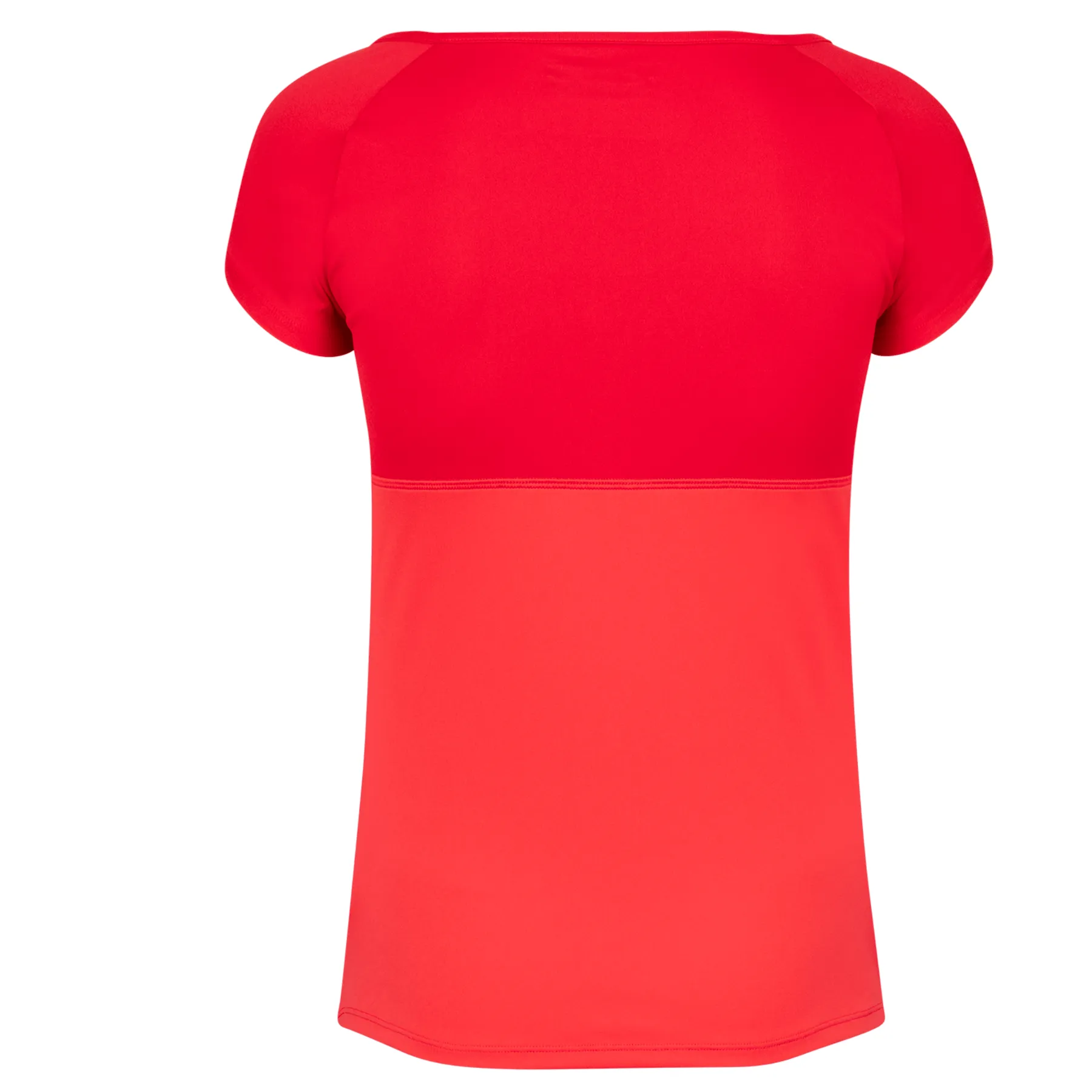 Babolat Play Cap Sleeve Girls Top - Tomato Red