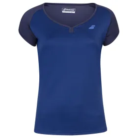 Babolat Play Cap Women's Sleeve Top - Estate Blue