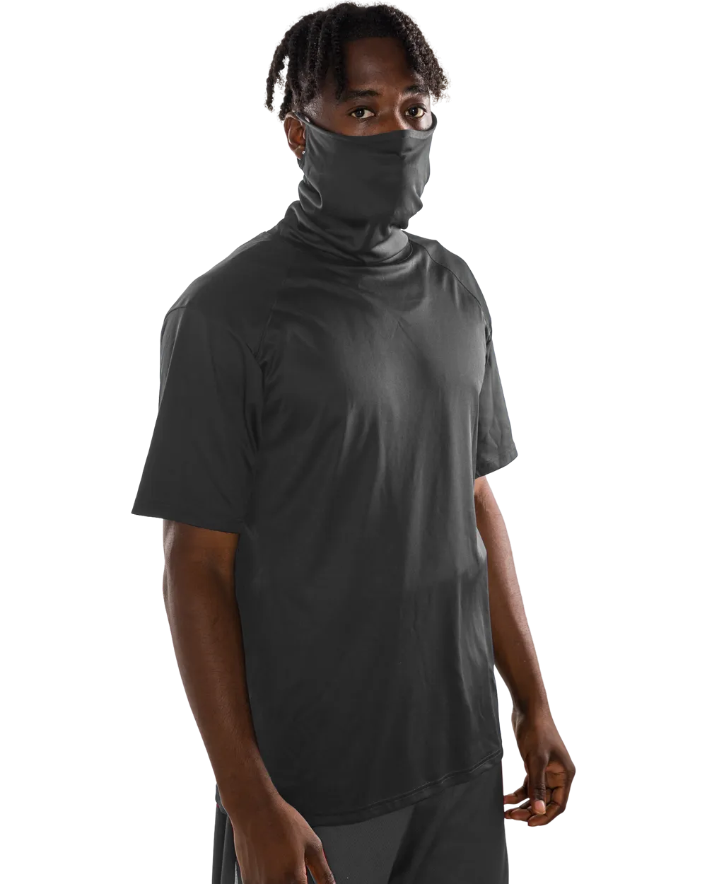 Badger Men's 2B1 Performance Tee with Mask