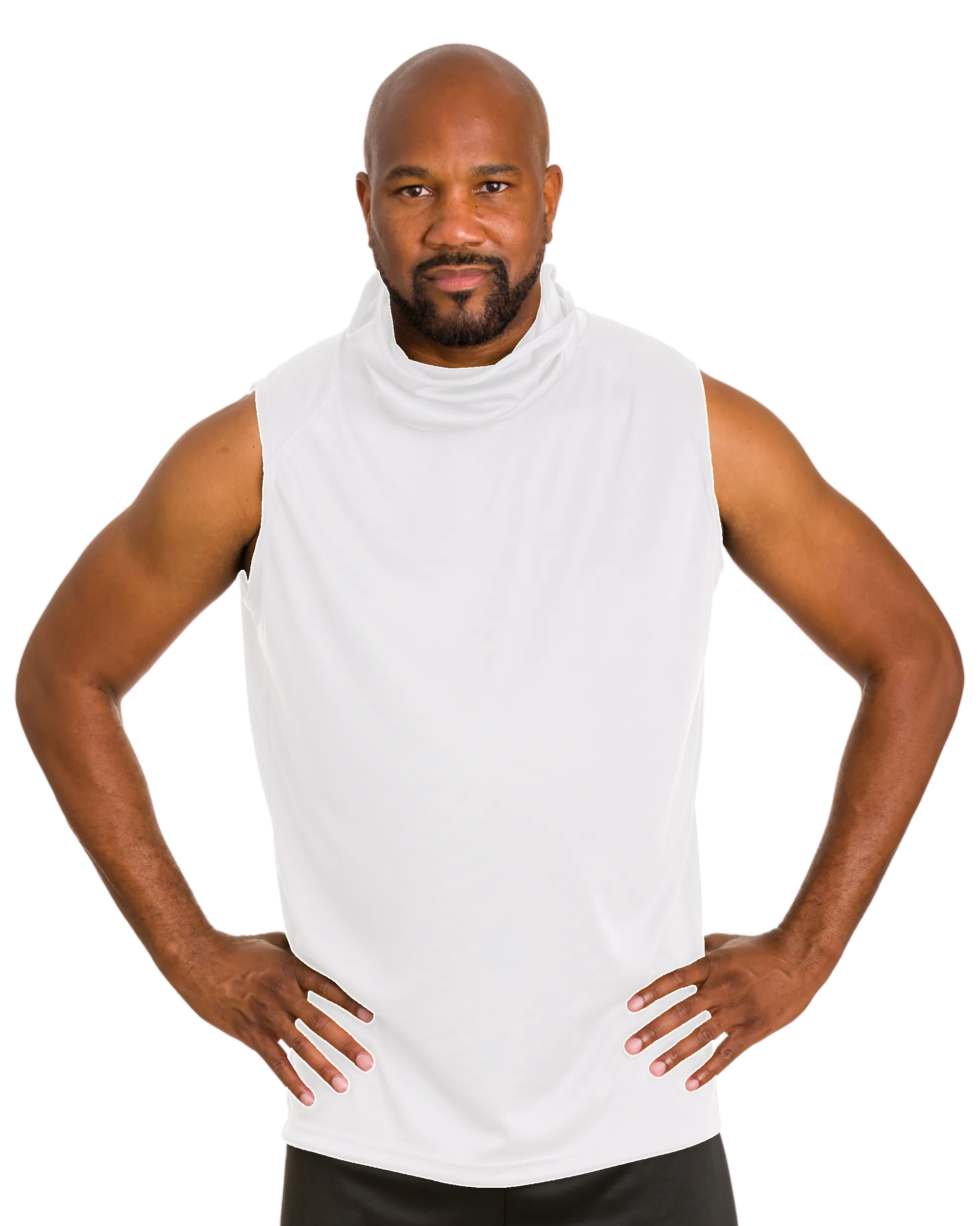 Badger Men's 2B1 Sleeveless Performance Tee with Mask