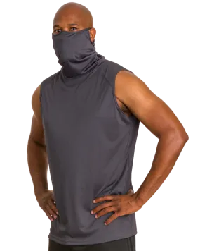 Badger Men's 2B1 Sleeveless Performance Tee with Mask