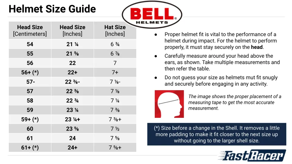 Bell GT6 PRO Racing Helmet FIA8859 , Snell SA2020  FREE Fleece Helmet Bag