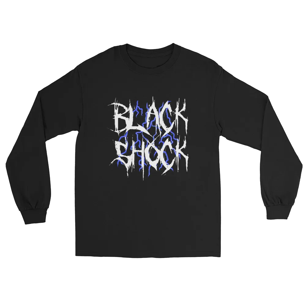 Black Shock Long Sleeve Shirt