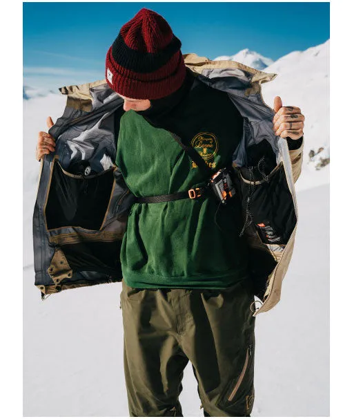 Burton Men's [ak] Hover Gore-Tex 3L Stretch Jacket Kelp 2024