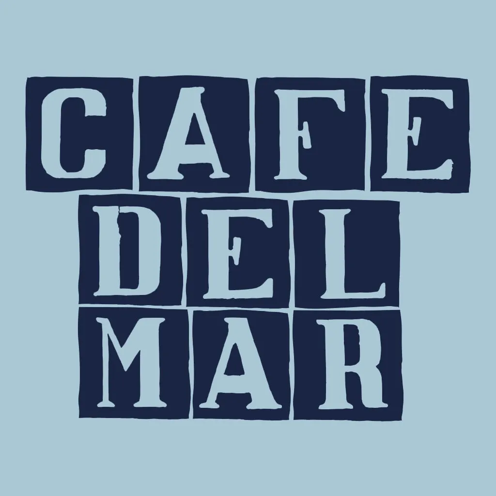 Café del Mar Blue Tile Logo Kid's Organic T-Shirt