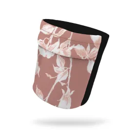 Champagne Floral Fashion and Black Wicking Armband 6.22" Height