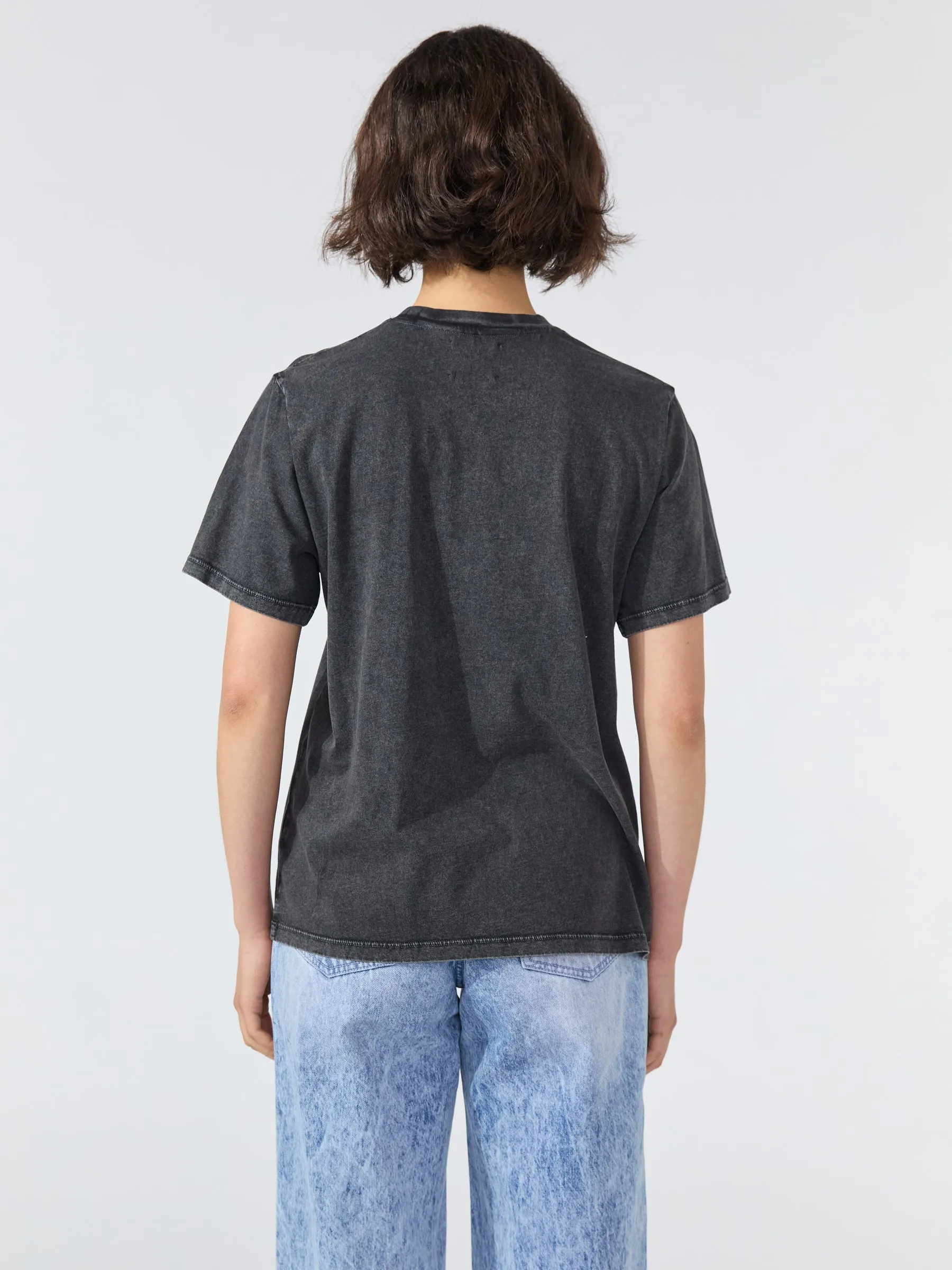 Courageous Tiger T-Shirt Acid Wash