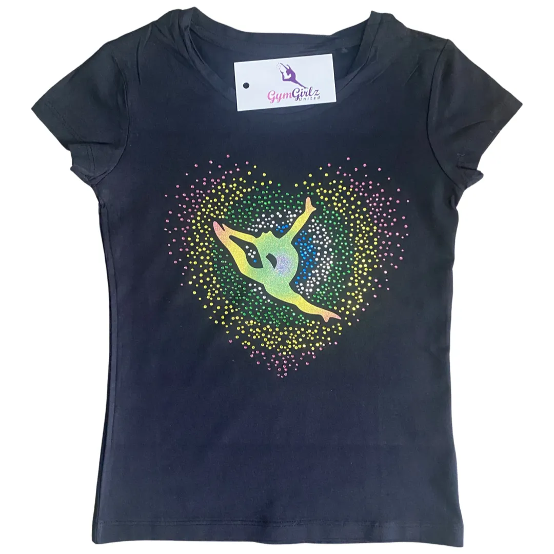Crystal Split Jump T-Shirt