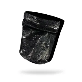 Dark Silver Shimmer Wicking Armband 6.22" Height