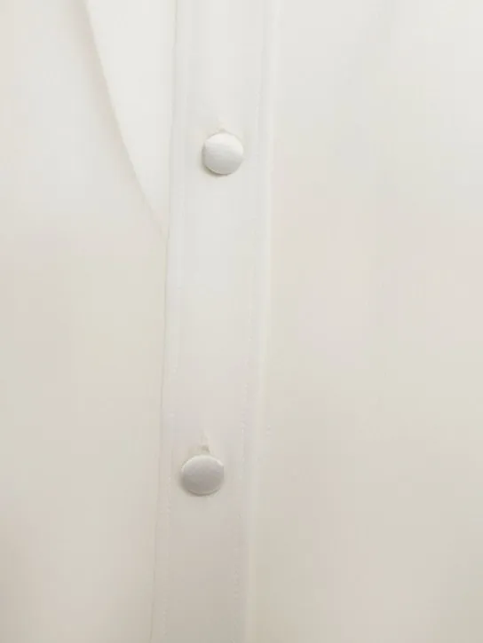 Dolce&amp;Gabbana   Silk georgette long sleeves shirt 