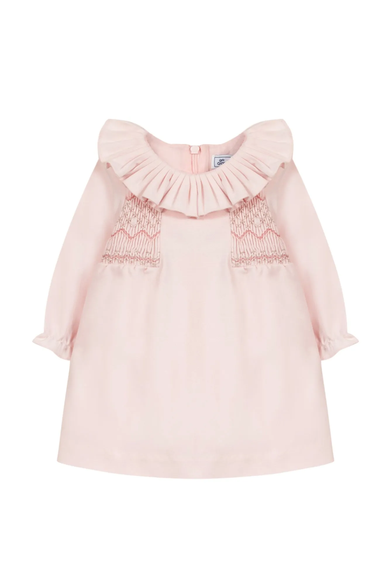 Dress - Pale Pink Smocked