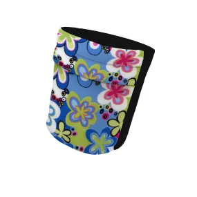 Feeling Groovy Fashion and Black Wicking Armband 6.22" Height