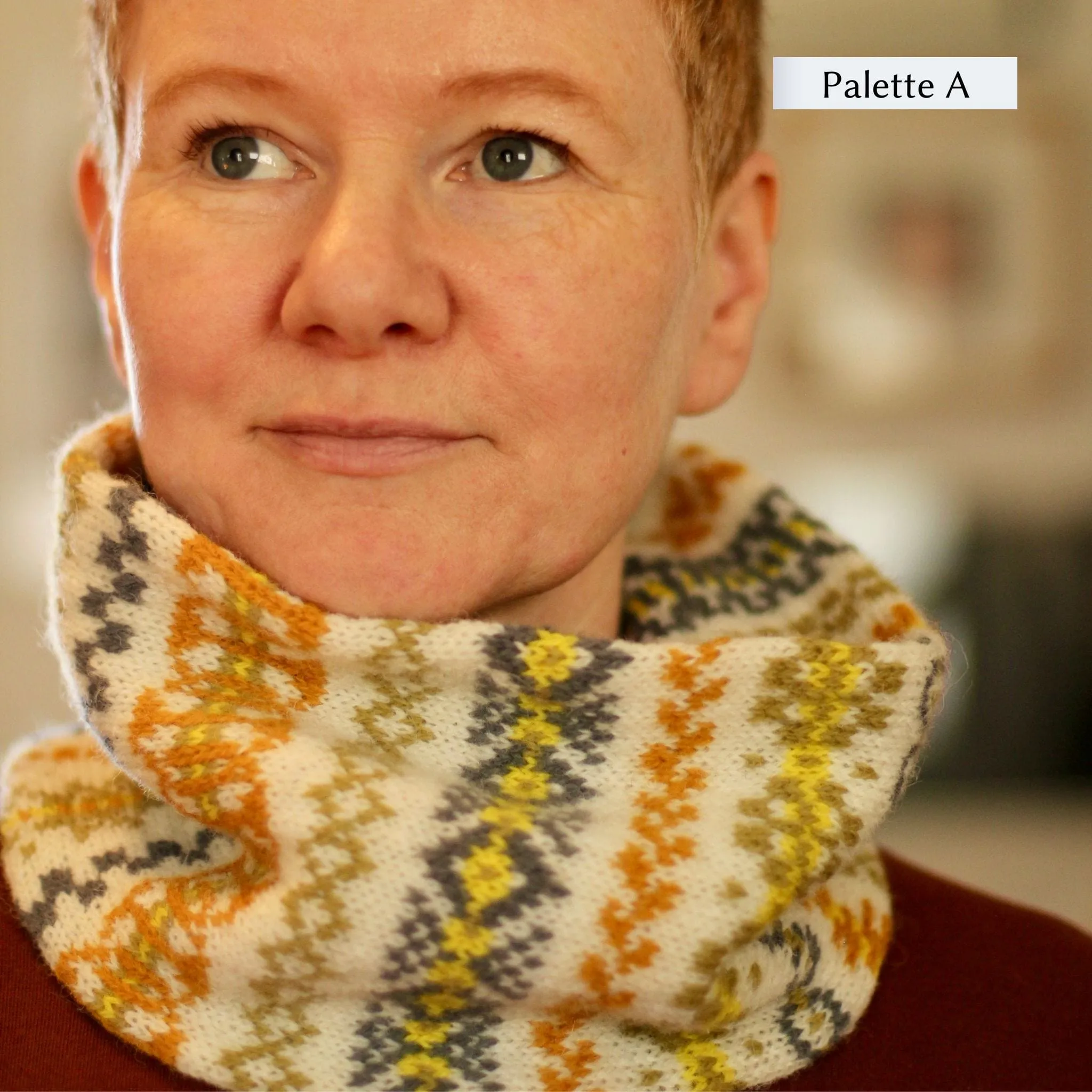 Haslock Cowl by Gudrun Johnston in Spindrift