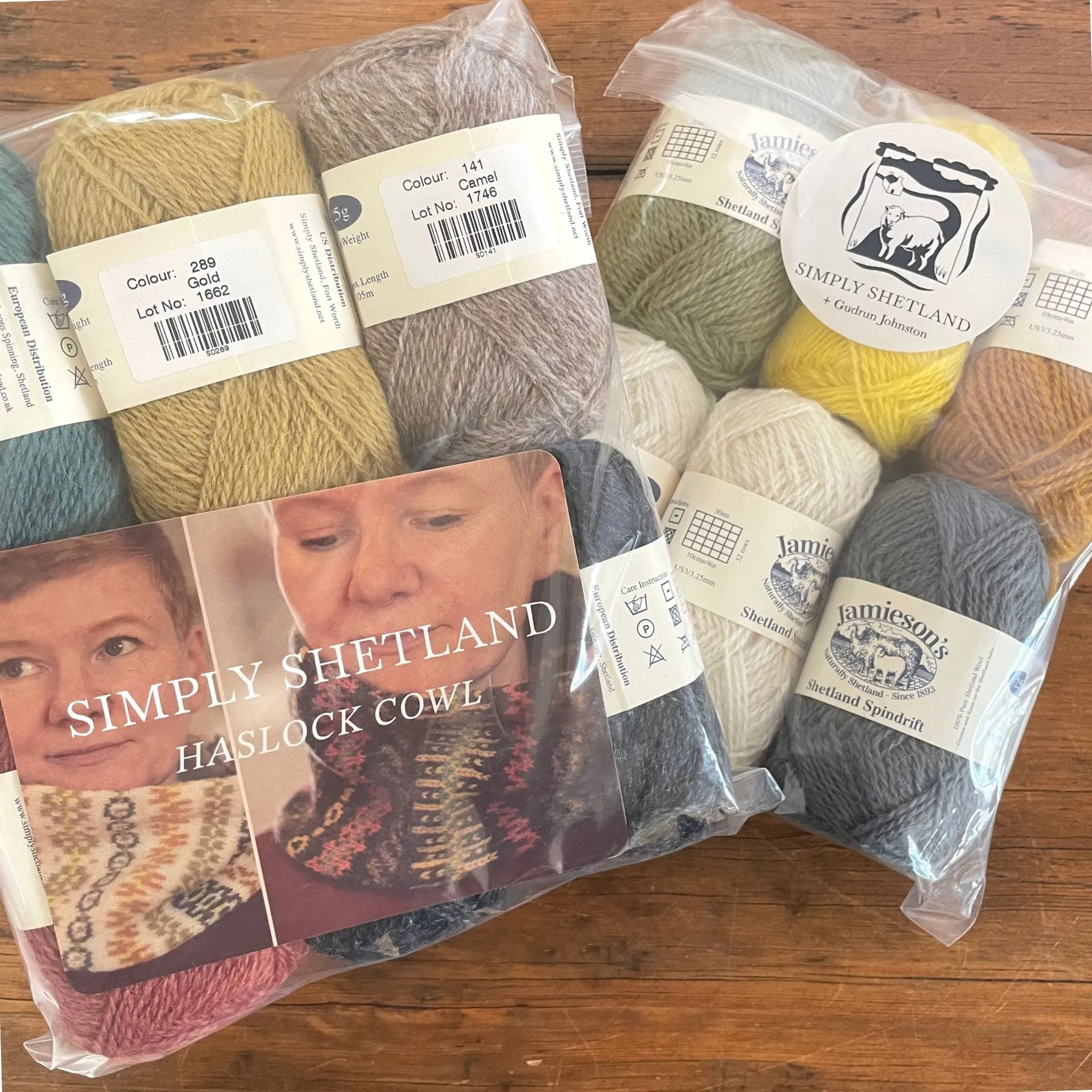 Haslock Cowl by Gudrun Johnston in Spindrift
