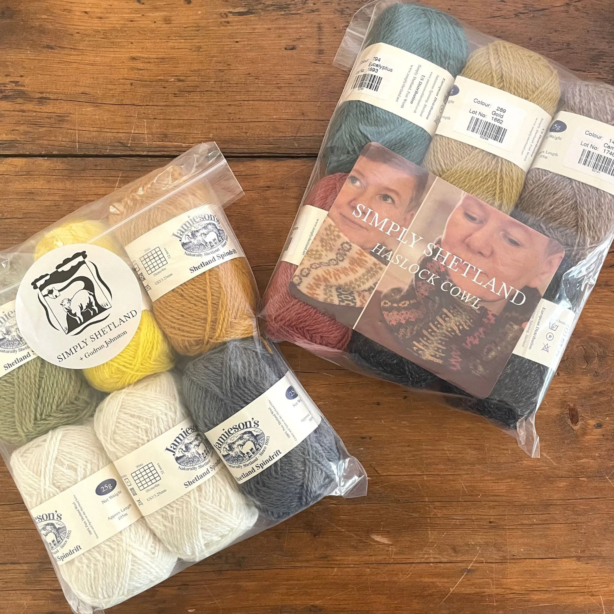 Haslock Cowl by Gudrun Johnston in Spindrift