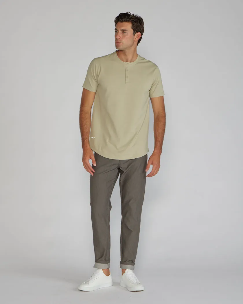Henley Drop-Cut: LUX <!-- Size XL -->