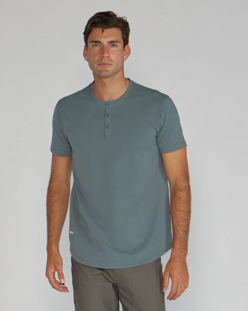 Henley Drop-Cut: LUX <!-- Size XL -->