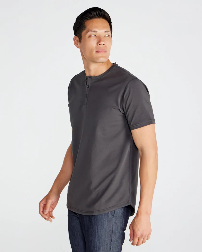 Henley Drop-Cut: LUX <!-- Size XL -->