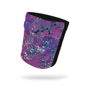 Indigo Mesh Sparkle Front Wicking Armband 6.22" Height