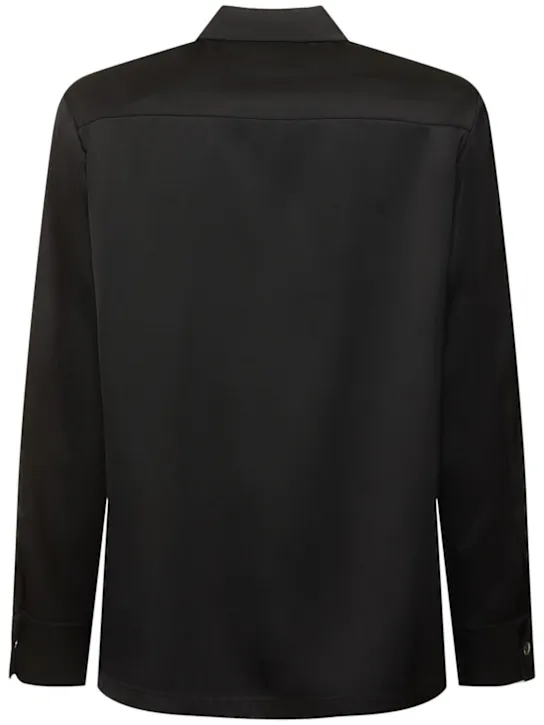 Jil Sander   Silk &amp; viscose fluid shirt 