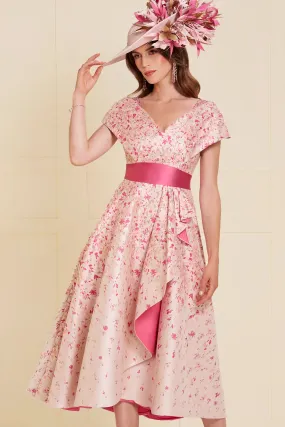 John Charles 29125 Flamingo Dress