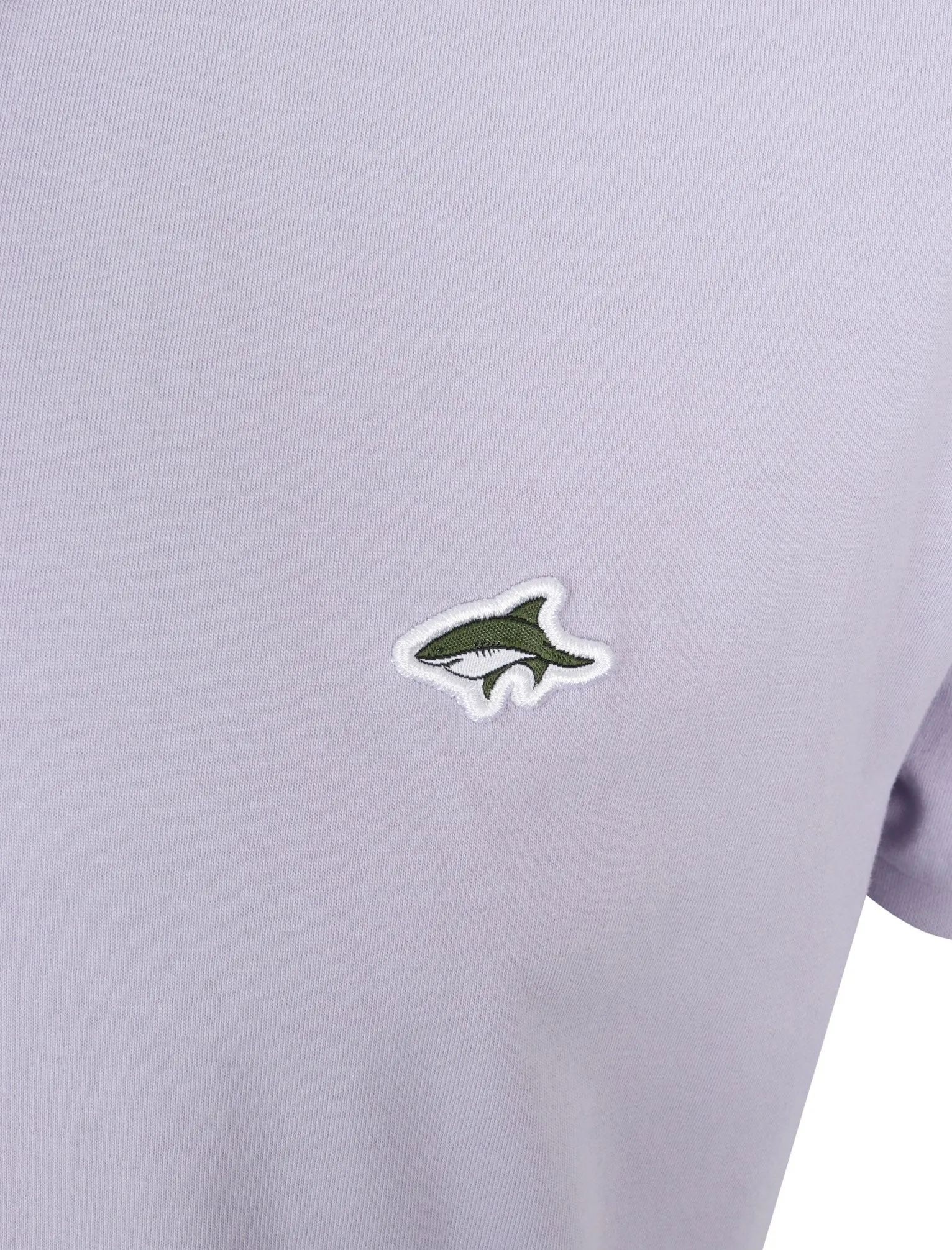 Kingshold Cotton Jersey Henley T-Shirt in Languid Lavender - Le Shark