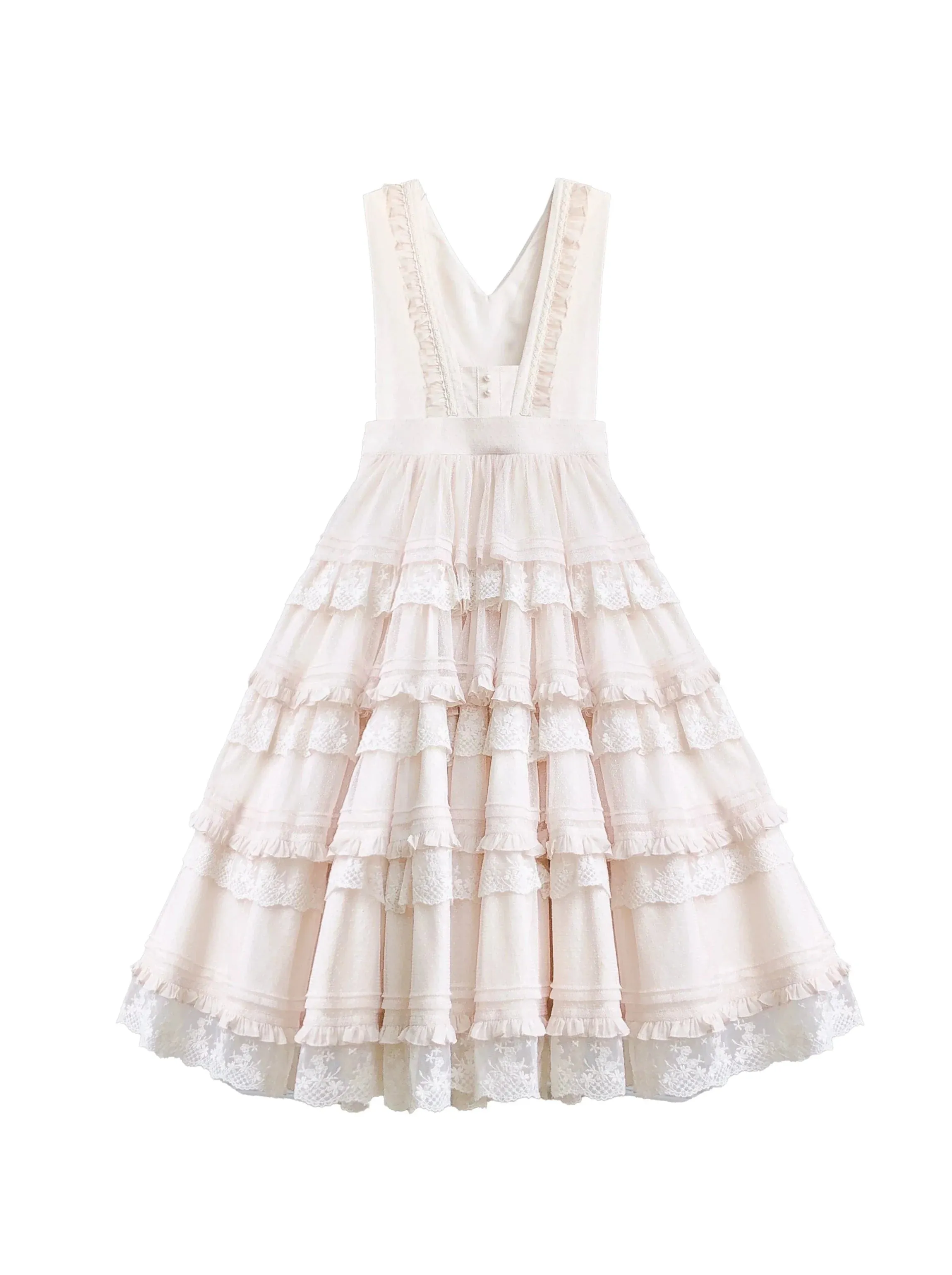 Lace Segmented Set-up Tailored Undot Lolita