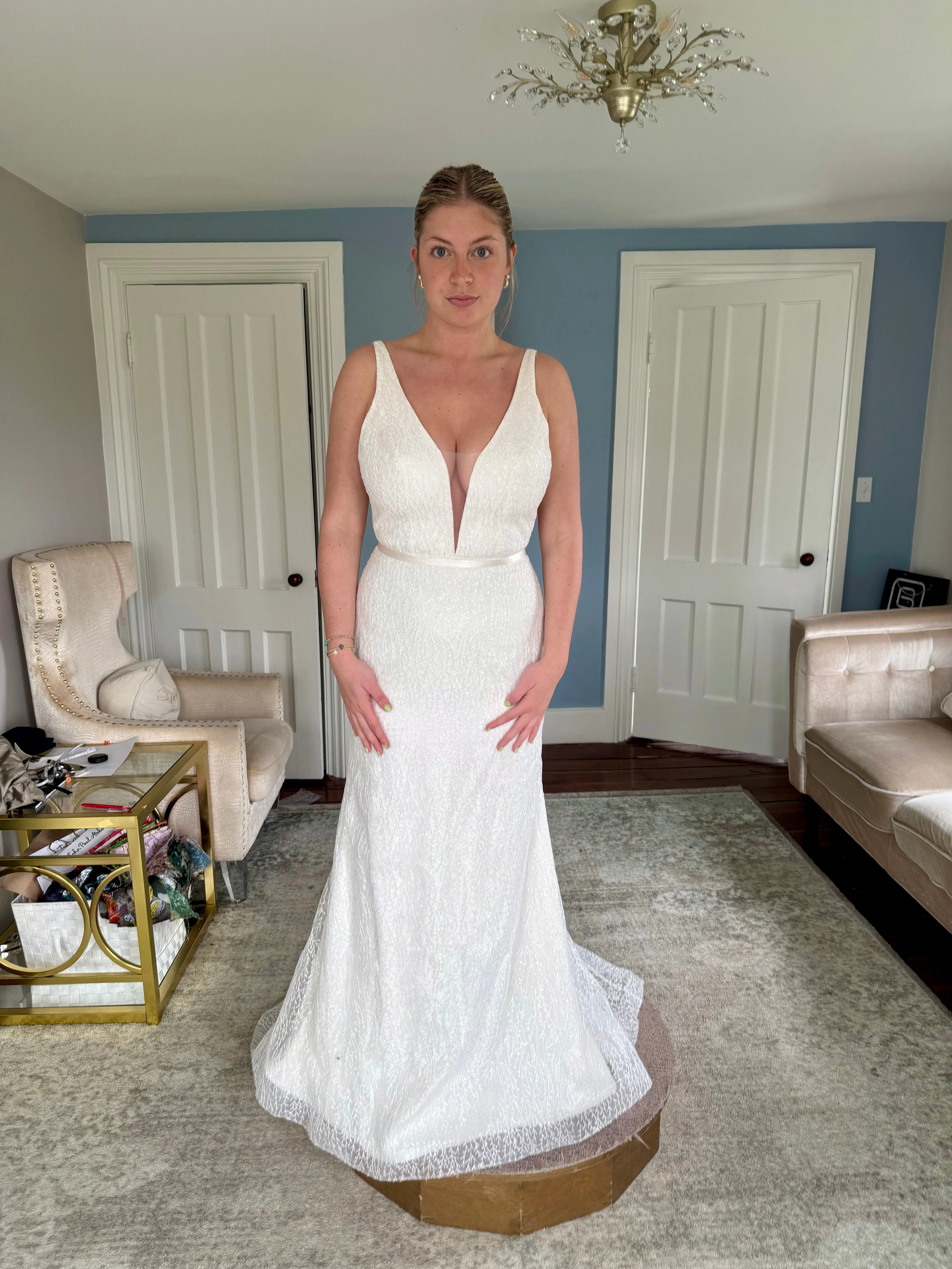 Lea-Ann Belter 'Rain' Wedding Dress Sample
