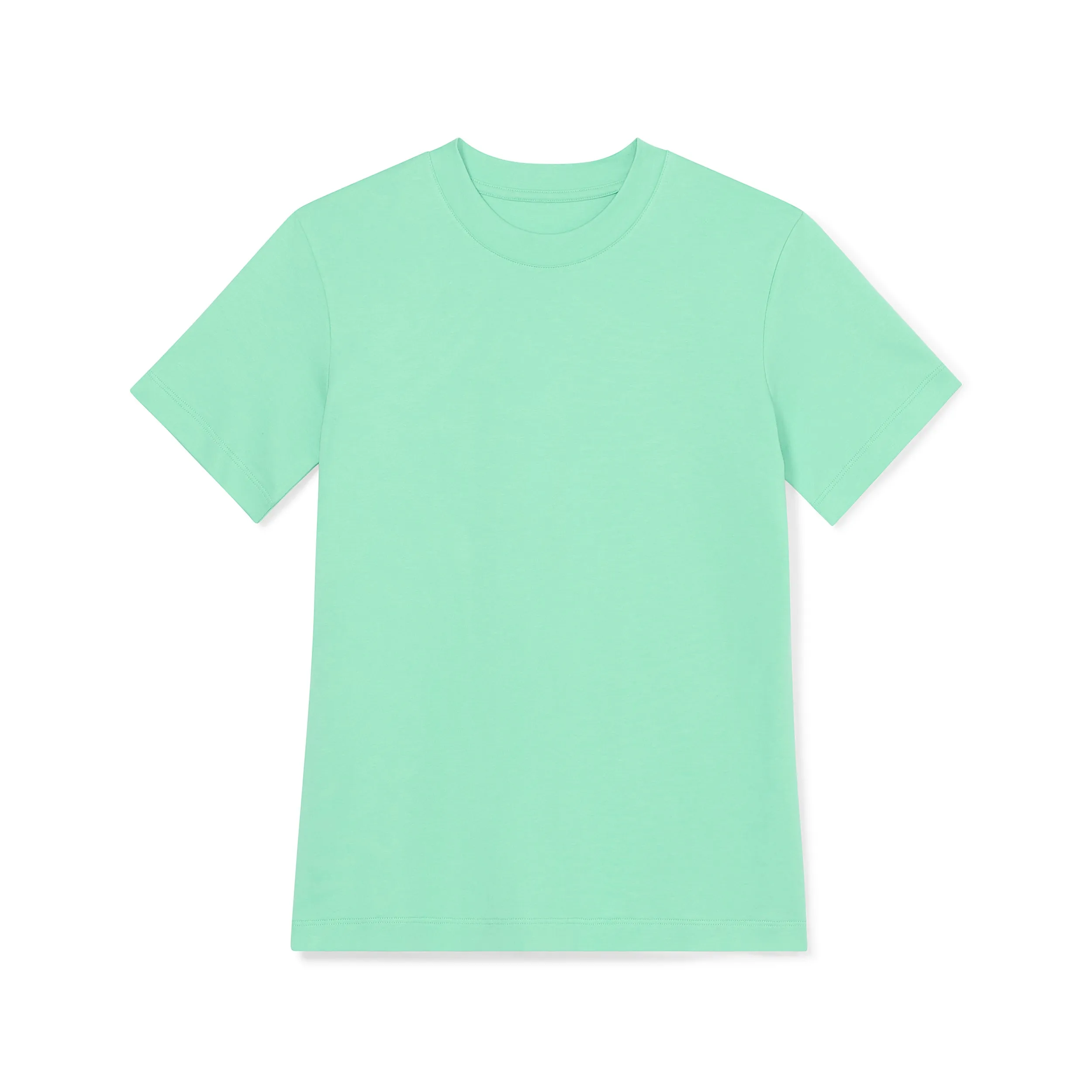 Leslie T-Shirt - Organic Pima Cotton :: Seafoam