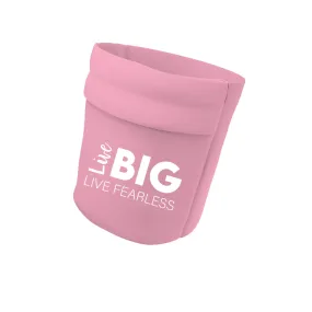 Live Big, Live Fearless Wicking Armband 6.22" Height