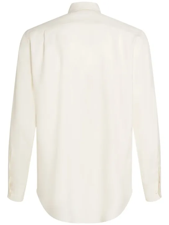 Loro Piana   Andrè long sleeve silk shirt 