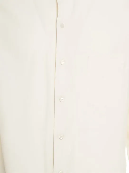 Loro Piana   Andrè long sleeve silk shirt 