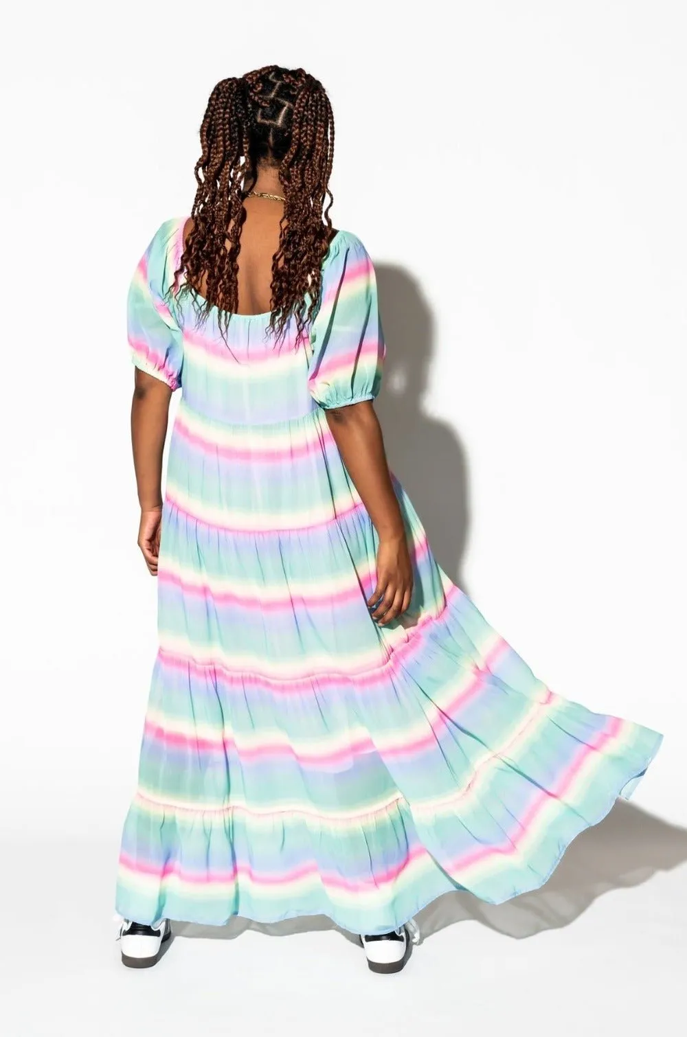 Lucky Lady Maxi Dress in Sugar High