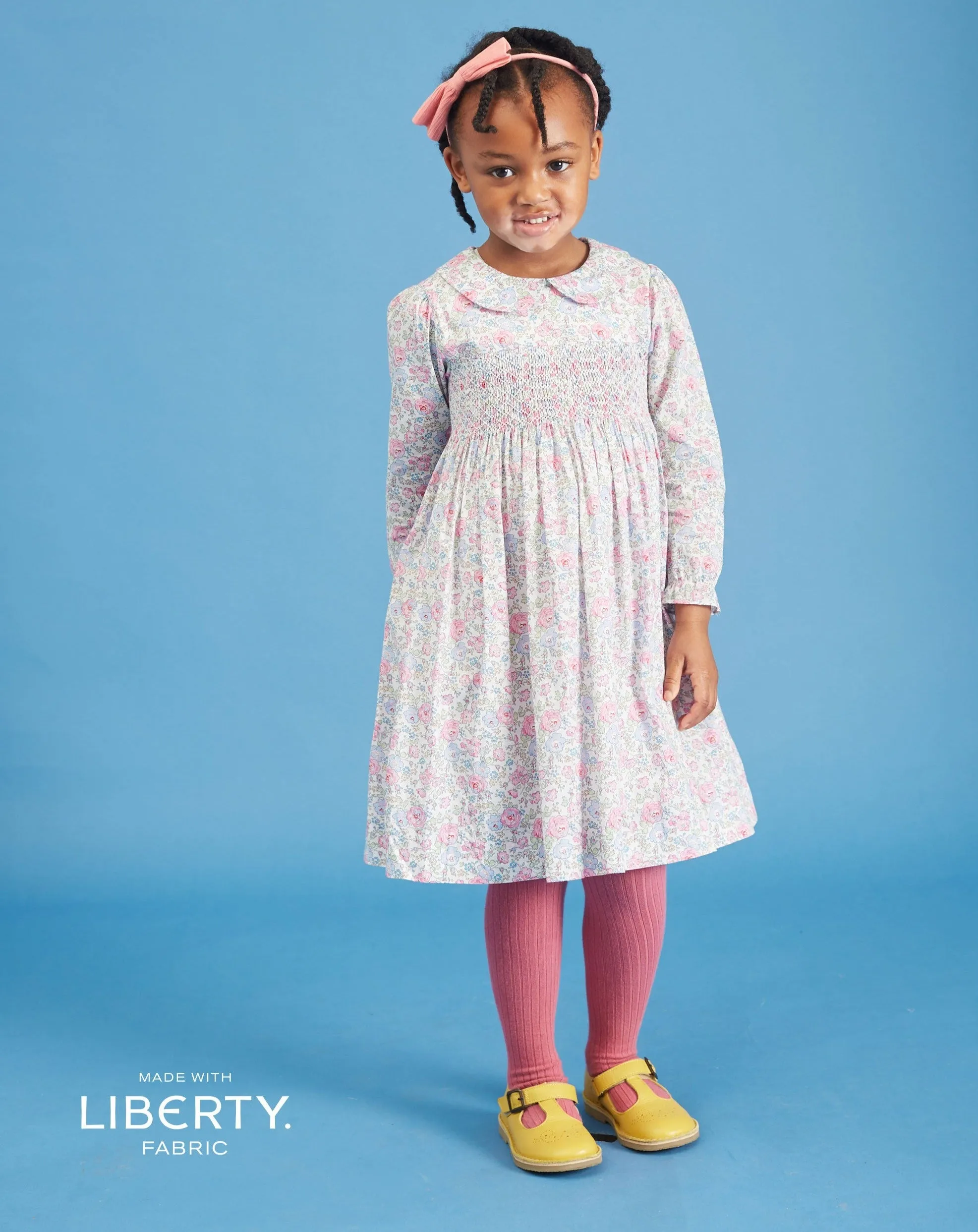 Made with Liberty fabric: Girls Dress - Briella