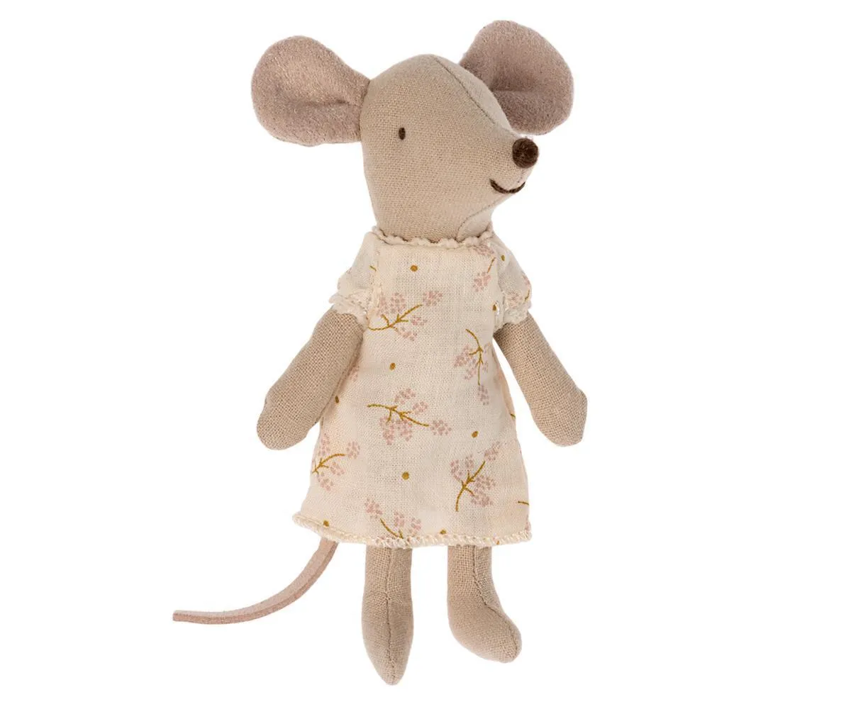 Maileg Night Dress Gown For Little Sister Mouse.