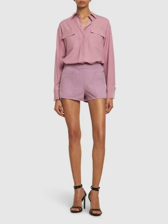 Max Mara   Affetto1234 silk shirt 